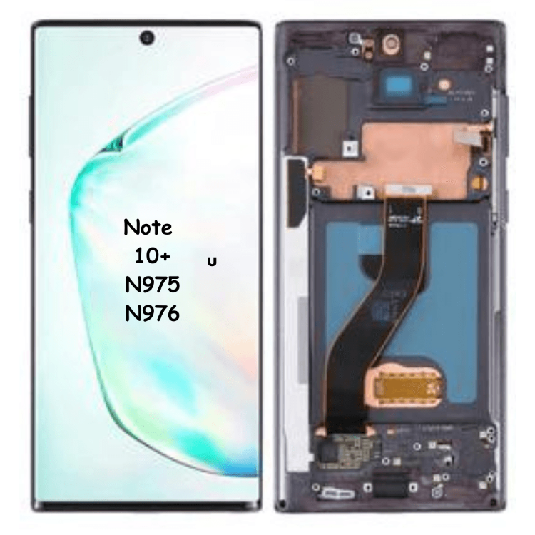AMOLED LCD Screen & Digitizer Full Assembly For Samsung Note 10+ N975 / N976 (Aura Black) - Best Cell Phone Parts Distributor in Canada, Parts Source AMOLED LCD Screen & Digitizer Full Assembly For Samsung Note 10+ N975 / N976 (Aura Black) - Best Cell Phone Parts Distributor in Canada, Parts Source
